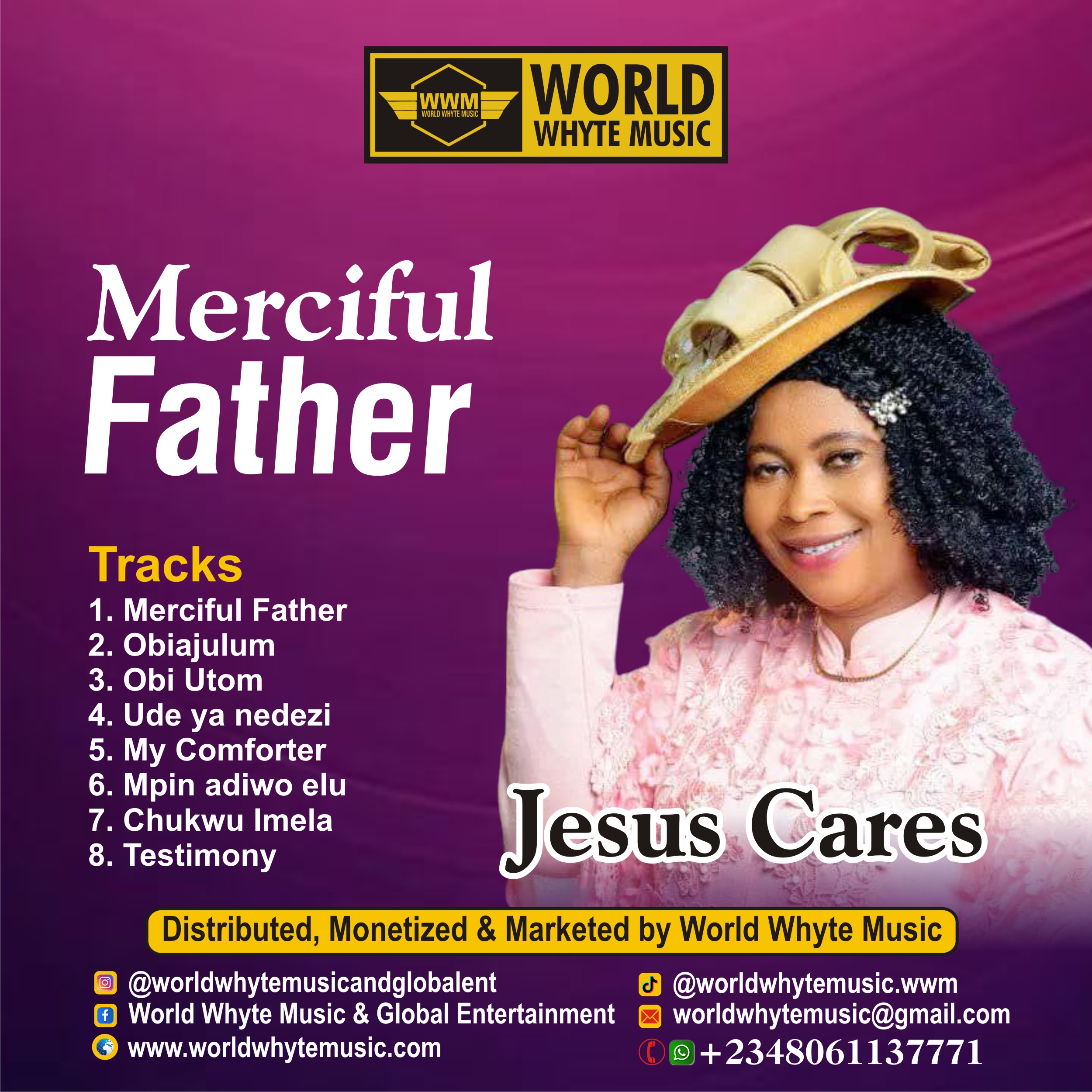 Merciful Father by Jesus Cares. (Full album of 8 songs)
